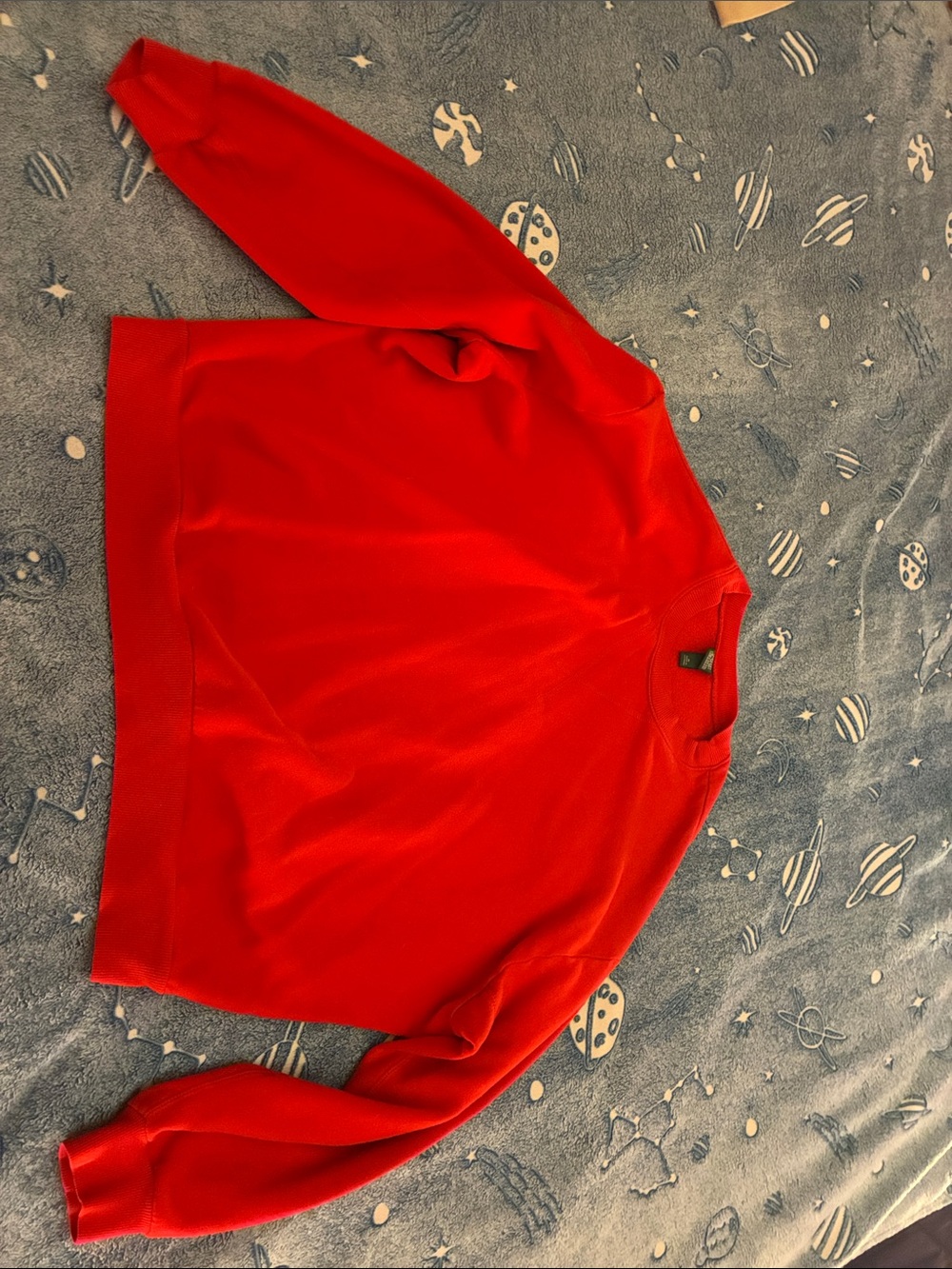 wild fable Red Crewneck Sweatshirt
